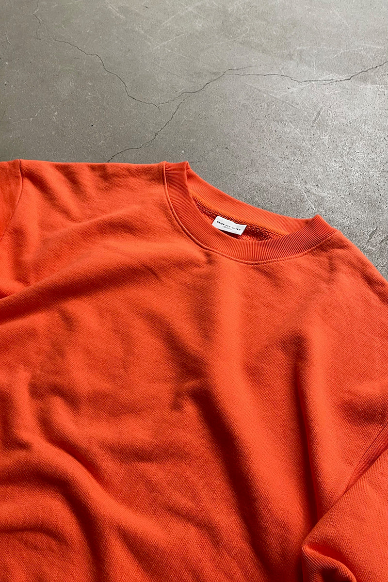 LOOSE FIT SWEATSHIRT / ORANGE [SIZE: M USED]