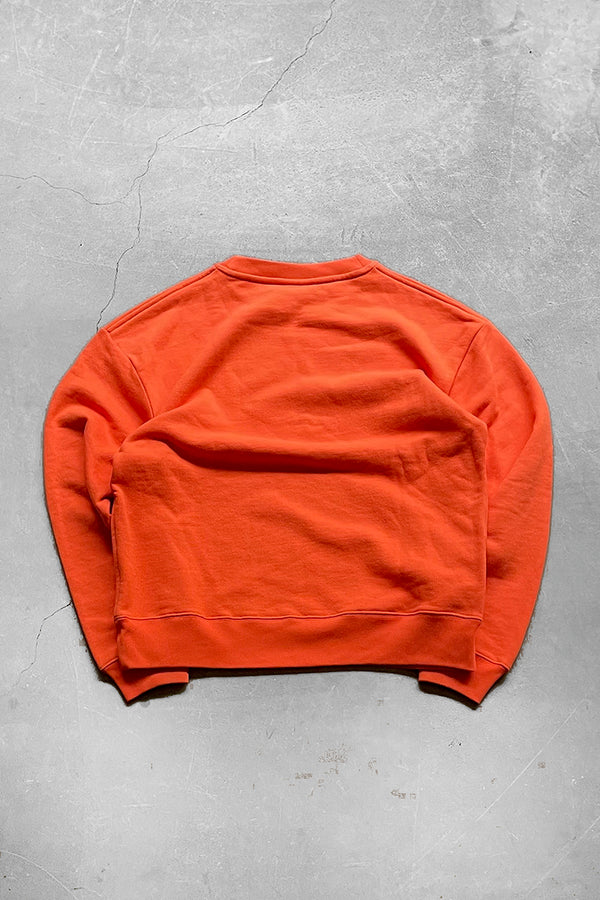 LOOSE FIT SWEATSHIRT / ORANGE [SIZE: M USED]