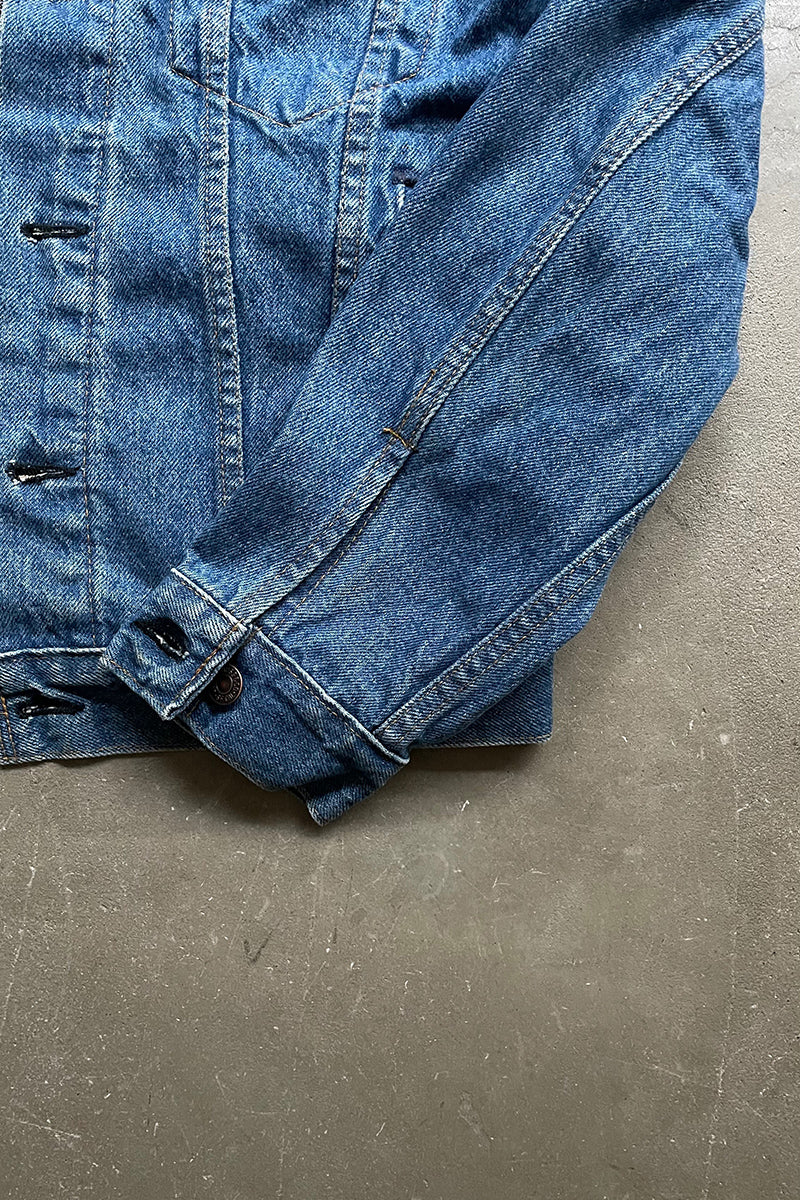 MADE IN USA 90'S 70506-0214 4TH TYPE DENIM JACKET / INDIGO [SIZE: 38 USED]