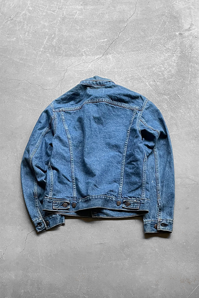 MADE IN USA 90'S 70506-0214 4TH TYPE DENIM JACKET / INDIGO [SIZE: 38 USED]