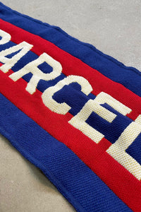 SOCCER CLUB SCARF / BLUE [SIZE: ONE SIZE USED]