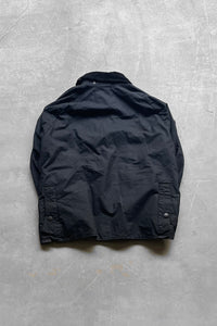 MADE IN ENGLAND BEDALE OIL WAXED JACKET / BLACK [SIZE: 48 USED]