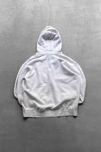 Y2K EARLY 00'S HOODIE SWEATSHIRT / WHITE [SIZE: S USED]