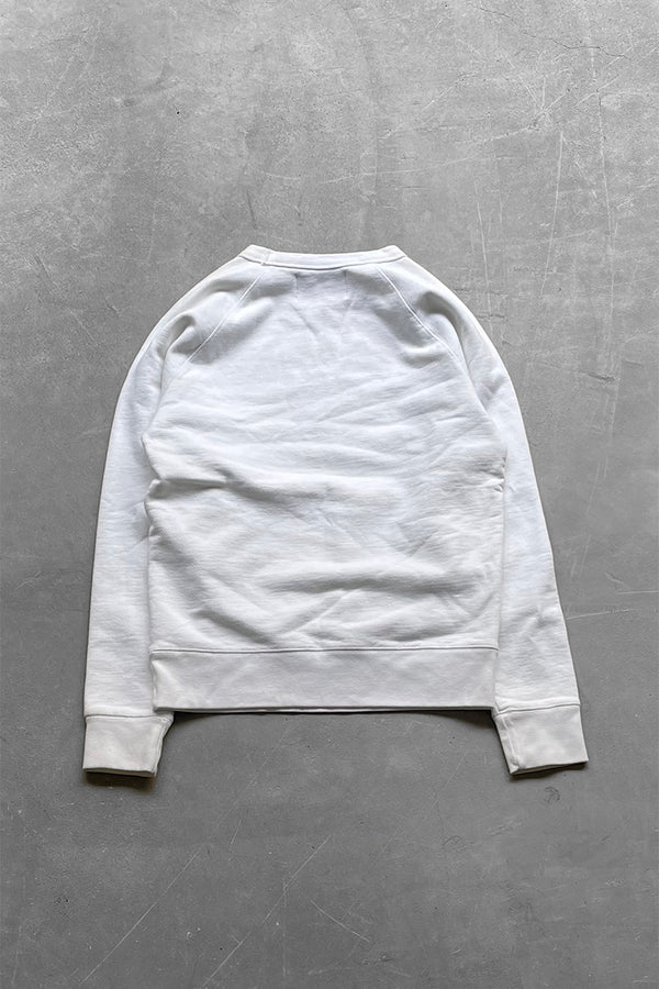 MADE IN PORTUGAL 14AW SUPER LIGHT SWEATSHIRT / WHITE [SIZE: 46 USED]