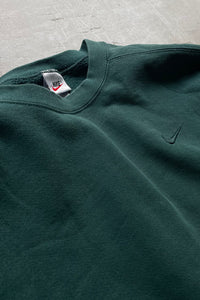 90'S LOGO SWEATSHIRT / GREEN [SIZE: XL USED]