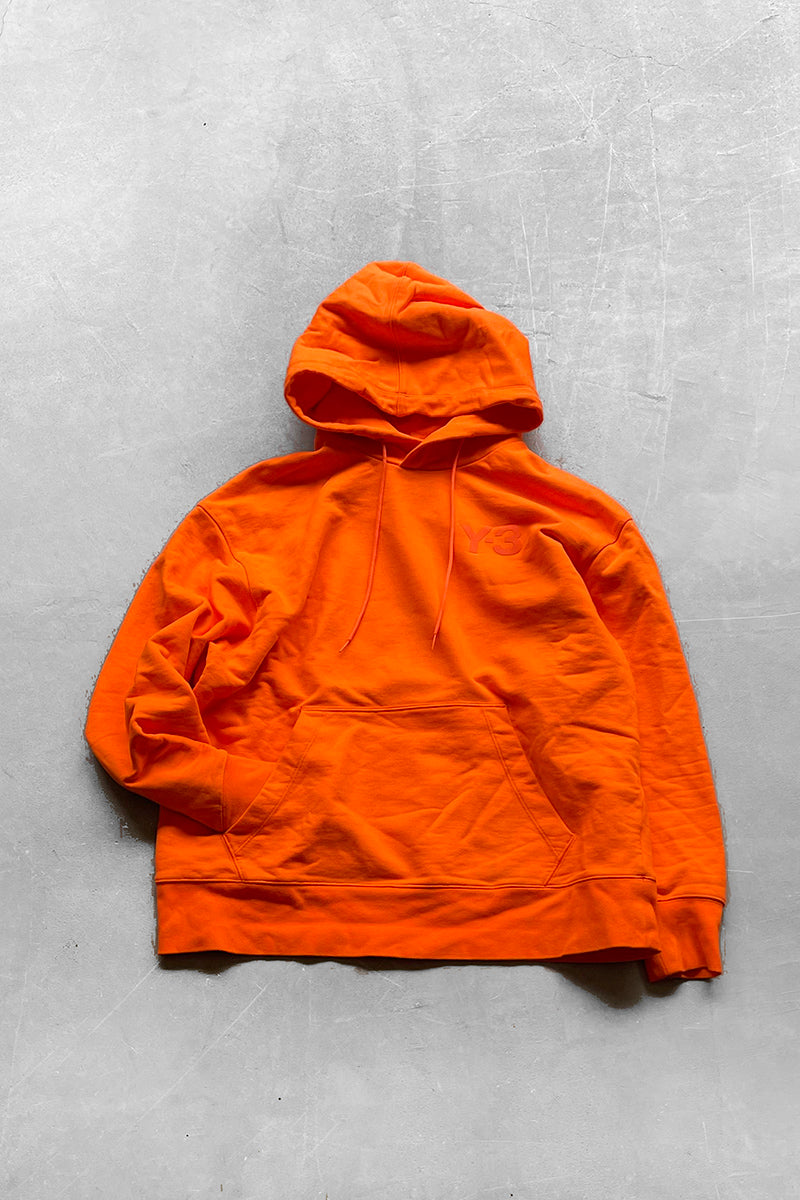 PULLOVER HOODIE SWEATSHIRT / ORANGE [SIZE: M USED]