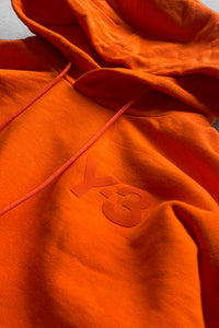 PULLOVER HOODIE SWEATSHIRT / ORANGE [SIZE: M USED]