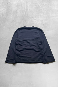 17SS MADE IN ITALY CUT OFF SWEATSHIRT / BLACK [SIZE: XS USED]