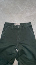 画像をギャラリービューアに読み込む, MADE IN PORTUGAL &#39;44! DENIM PANTS / GREEN [SIZE: 30 USED]
