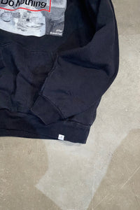 MADE IN USA AFTER BREAKFAST SWEAT HOODIE / BLACK [SIZE: L USED]