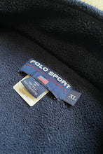 画像をギャラリービューアに読み込む, MADE IN USA 90&#39;S HALF ZIP FLEECE JACKET / NAVY [SIZE: XL USED]
