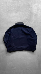 MADE IN USA 90'S HALF ZIP FLEECE JACKET / NAVY [SIZE: XL USED]