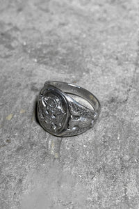 STERLING SILVER RING / SILVER [SIZE: 18号相当 USED]