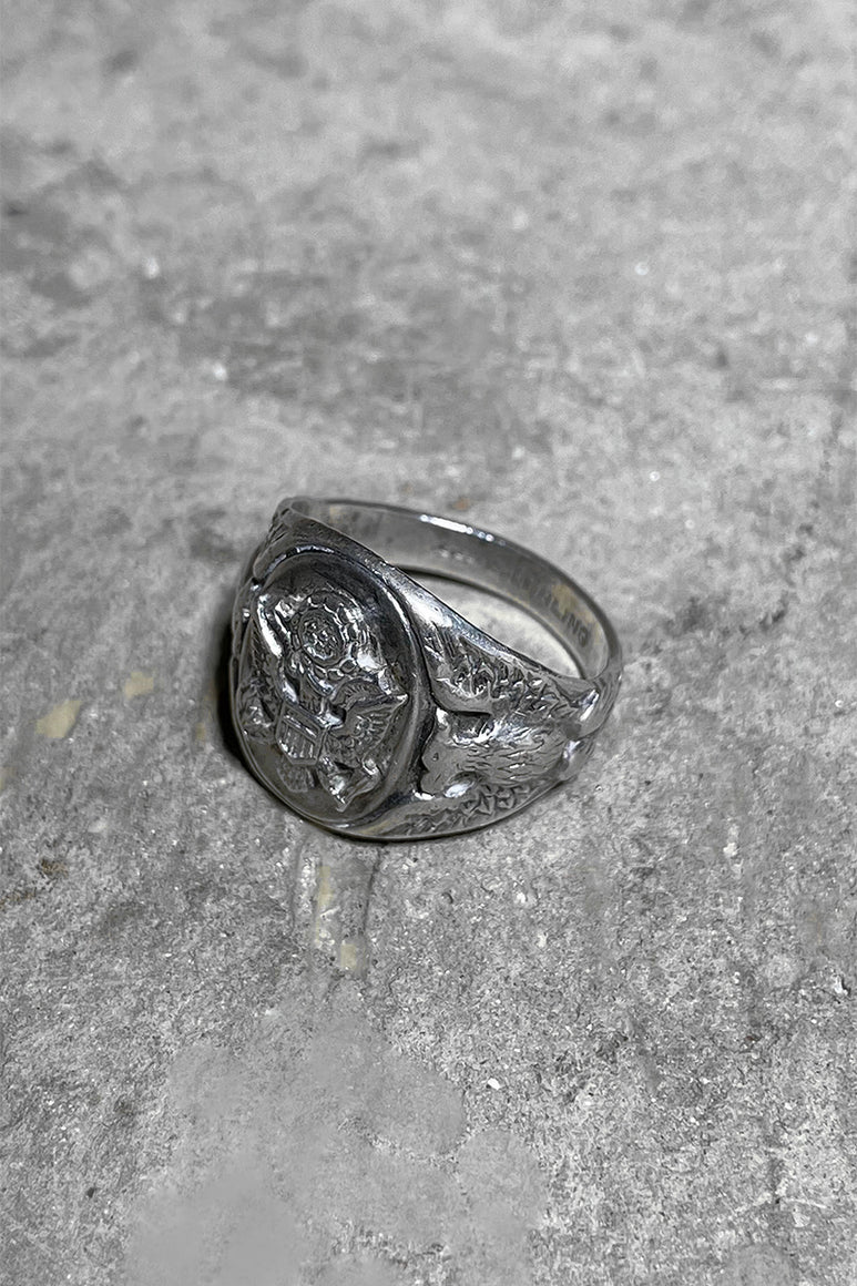 STERLING SILVER RING / SILVER [SIZE: 18号相当 USED]