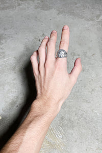 STERLING SILVER RING / SILVER [SIZE: 18号相当 USED]