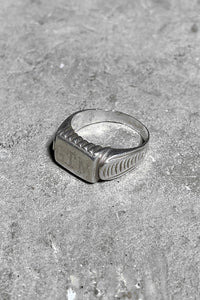 925 SILVER RING / SILVER [SIZE: 22号相当 USED]