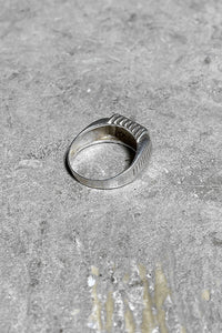 925 SILVER RING / SILVER [SIZE: 22号相当 USED]