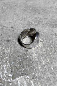 925 SILVER RING / SILVER [SIZE: 17号相当 USED]
