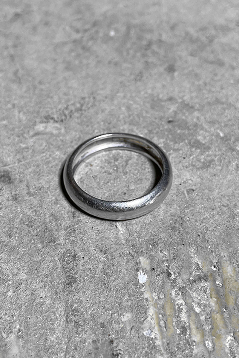 925 SILVER RING / SILVER [SIZE: 20号相当 USED]