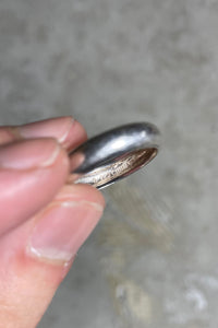 925 SILVER RING / SILVER [SIZE: 20号相当 USED]