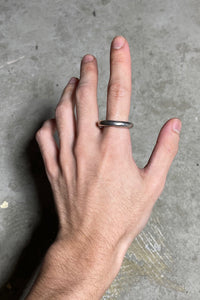 925 SILVER RING / SILVER [SIZE: 20号相当 USED]