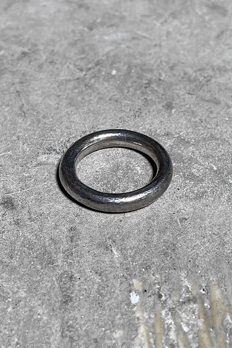 925 SILVER RING / SILVER [SIZE: 20号相当 USED]