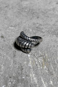 925 SILVER RING / SILVER [SIZE: 13号相当 USED]