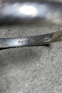 MADE IN MEXICO 925 SILVER BANGLE / SILVER [SIZE: ONE SIZE USED]