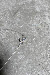 MADE IN ITALY 925 SILVER SNAKE CHAIN NECKLACE / SILVER [SIZE: ONE SIZE USED]