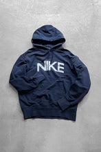 画像をギャラリービューアに読み込む, MADE IN TURKEY Y2K EARLY 00&#39;S SWEAT HOODIE / NAVY [SIZE: M USED]
