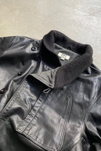 画像をギャラリービューアに読み込む, MADE IN USA Y2K 09&#39;S LIMITED EDITION LEATHER FLIGHT JACKET / BLACK [SIZE: XL USED]
