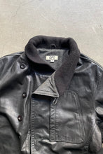 画像をギャラリービューアに読み込む, MADE IN USA Y2K 09&#39;S LIMITED EDITION LEATHER FLIGHT JACKET / BLACK [SIZE: XL USED]
