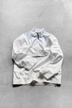 画像をギャラリービューアに読み込む, Y2K EARLY 00&#39;S RIP STOP NYLON HALF-ZIP JACKET / WHITE [SIZE: L USED]
