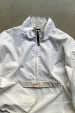 画像をギャラリービューアに読み込む, Y2K EARLY 00&#39;S RIP STOP NYLON HALF-ZIP JACKET / WHITE [SIZE: L USED]
