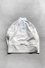 画像をギャラリービューアに読み込む, Y2K EARLY 00&#39;S RIP STOP NYLON HALF-ZIP JACKET / WHITE [SIZE: L USED]
