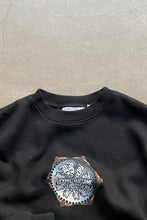 画像をギャラリービューアに読み込む, PRINT SWEATSHIRT / BLACK [SIZE: L USED]
