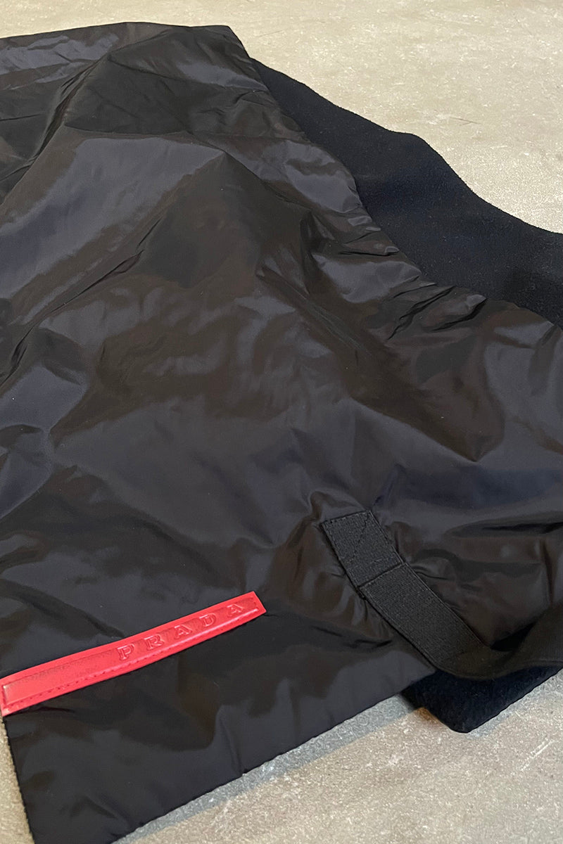 NYLON SCARF / BLACK [SIZE: ONE SIZE USED]