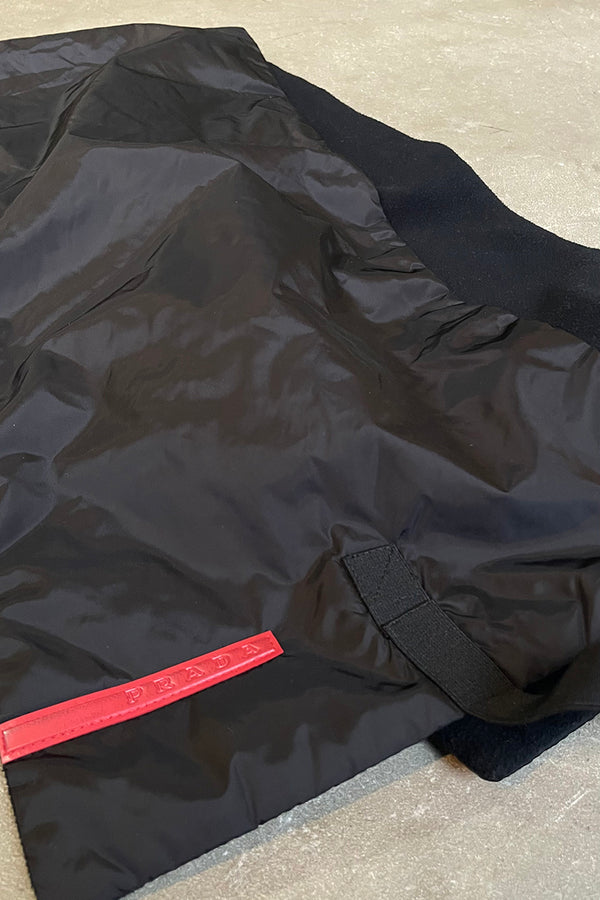 NYLON SCARF / BLACK [SIZE: ONE SIZE USED]