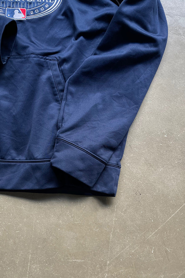 08'S MLB ALL STAR GAME HOODIE / NAVY [SIZE: L USED]