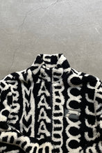 画像をギャラリービューアに読み込む, 21&#39;S MONOGRAM FLEECE JACKET/ PATTERN [SIZE: XS USED]
