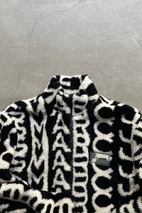 21'S MONOGRAM FLEECE JACKET/ PATTERN [SIZE: XS USED]