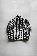 画像をギャラリービューアに読み込む, 21&#39;S MONOGRAM FLEECE JACKET/ PATTERN [SIZE: XS USED]
