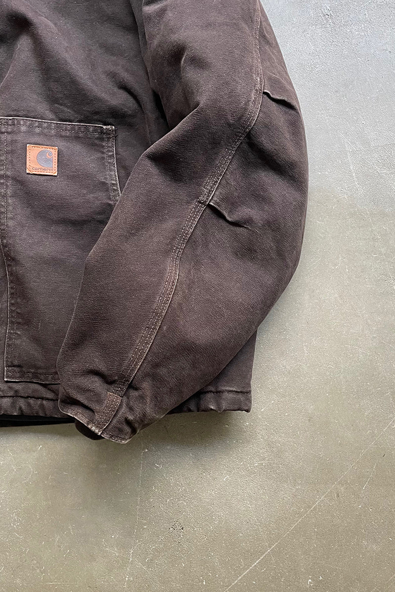 MADE IN MEXICO 14'S DUCK TRADITIONAL JACKET / BROWN [SIZE: XL USED]