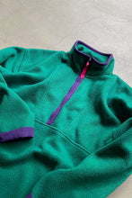 画像をギャラリービューアに読み込む, 90&#39;S FLEECE JACKET/ GREEN [SIZE: M USED]
