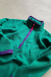 90'S FLEECE JACKET/ GREEN [SIZE: M USED]