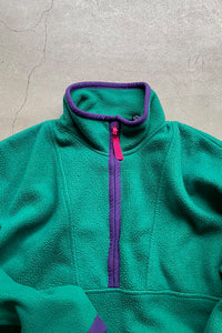 90'S FLEECE JACKET/ GREEN [SIZE: M USED]