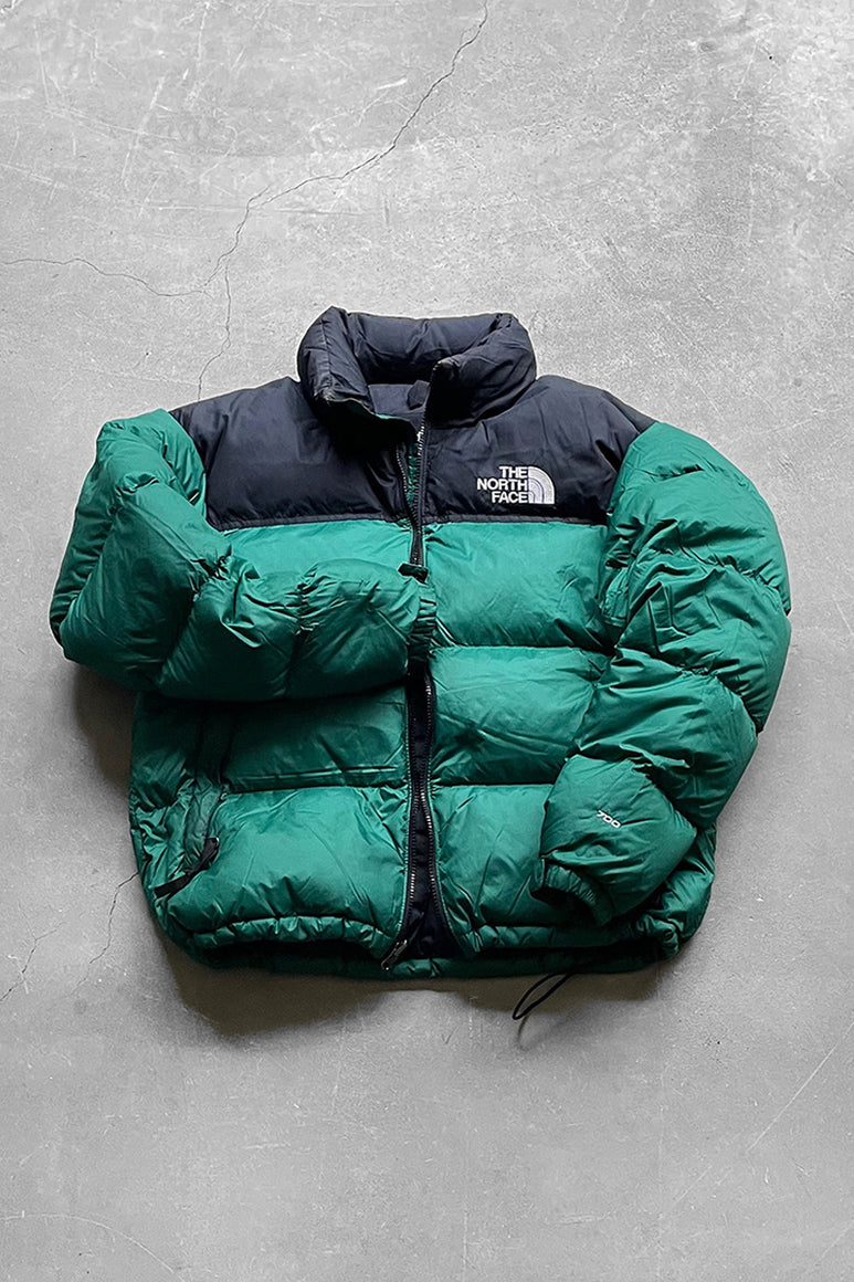 20'S 700FILL NUPTSE DOWN JACKET USA規格 / GREEN [SIZE: M USED]