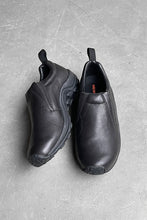 画像をギャラリービューアに読み込む, LEATHER SLIPON SNEAKERS / BLACK [SIZE: US9.0 (27.0cm相当) USED]
