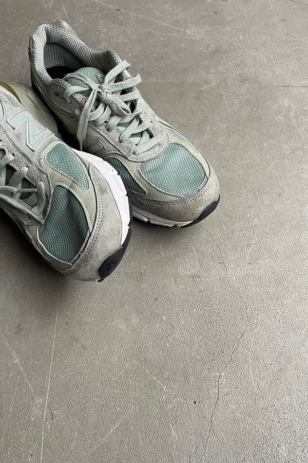 MADE IN USA 990 V4 M990SM4 D / GREEN [SIZE: US8.0 (approx. 26.0cm) USED]