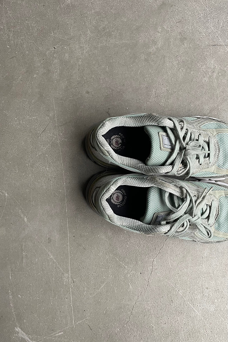 MADE IN USA 990 V4 M990SM4 D / GREEN [SIZE: US8.0 (approx. 26.0cm) USED]